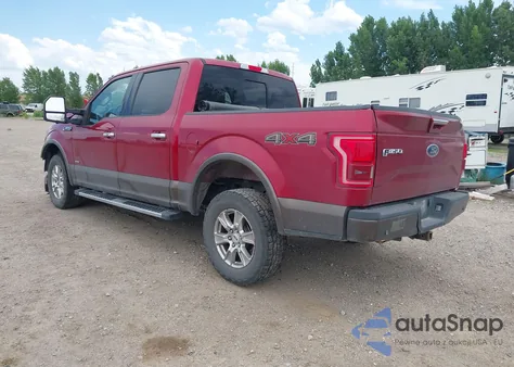 2015 Ford F-150 Lariat from USA, damaged, VIN 1FTEW1EG5FKE63152